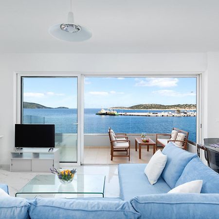 Sea View Bliss 2Br Agios Getaway Apartment อายิโอสนิโกลาโอส ภายนอก รูปภาพ